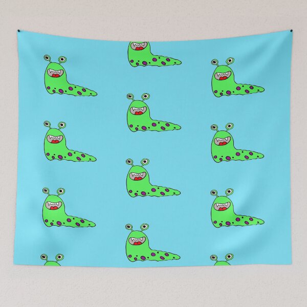 Item preview, Multi Space Slug - Blue designed and sold by stevewc2.