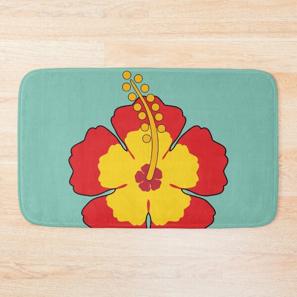 Item preview, Red Hibiscus Tropical Flower designed and sold by BirdAtWork.