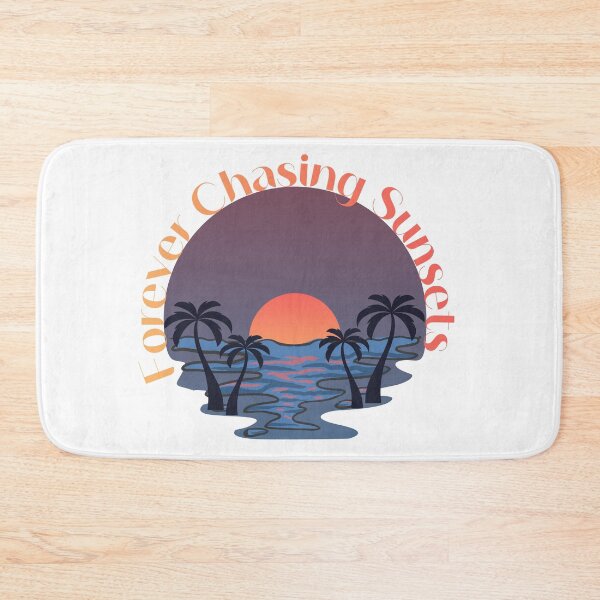 Item preview, Retro Forever Chasing sunsets designed and sold by Unaiza Khalid.