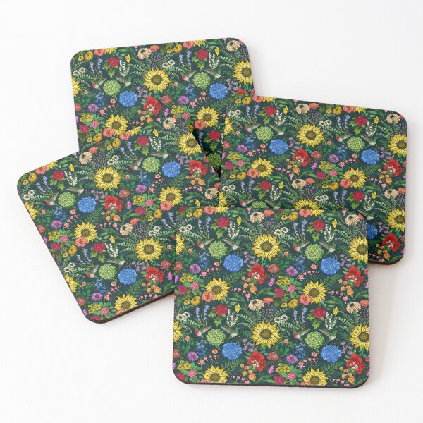 Item preview, Wildflower Hummingbird Garden  designed and sold by IrishVikingDesigns.