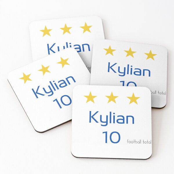 Item preview, Kylian 10 - football total white blue designed and sold by Jero-fan.
