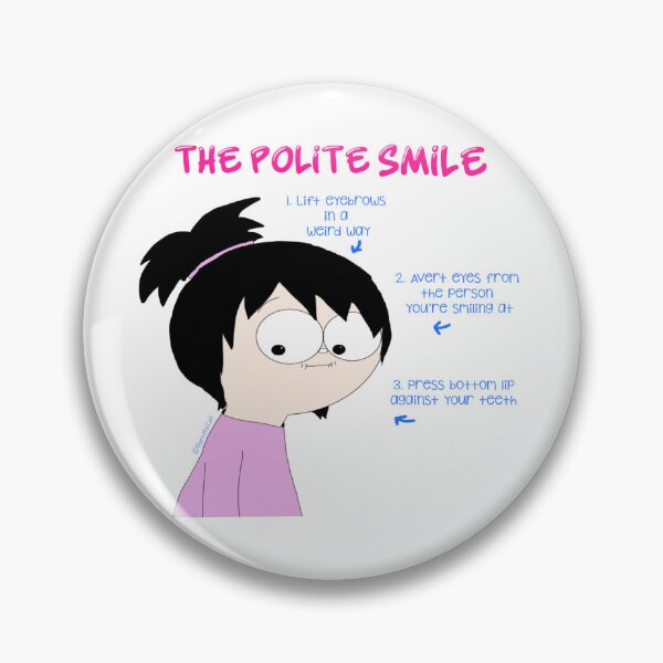 Item preview, Anatomy of the Polite Smile designed and sold by arlindixon.