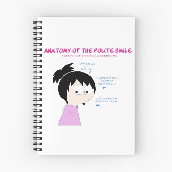 Item preview, Anatomy of the Polite Smile designed and sold by arlindixon.