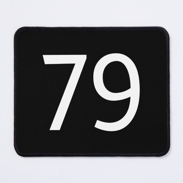 Item preview, Number 79 Jersey Minimal Sticker designed and sold by felyn3gloria.
