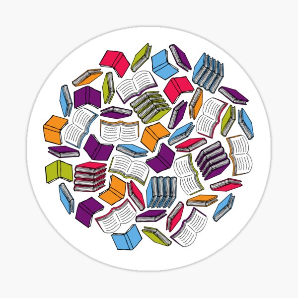 Item preview, So Many Colorful Books... designed and sold by robyriker.
