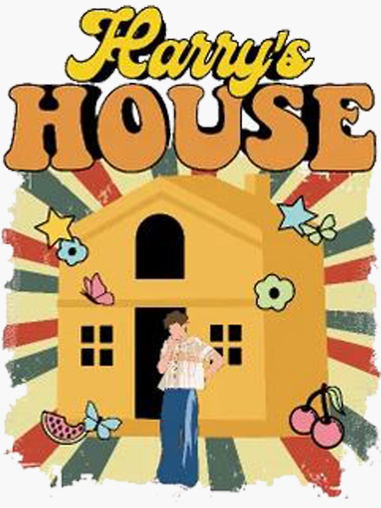 "Open Harry's House" Sticker for Sale by CalvinMoose Redbubble