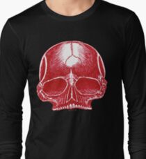 Red Skull - Art By Kev G Long Sleeve T-Shirt