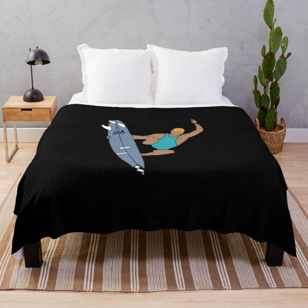 Item preview, Surfer Dude Airborne W Blonde Hair Classic T-Shirt designed and sold by janlzmaude.