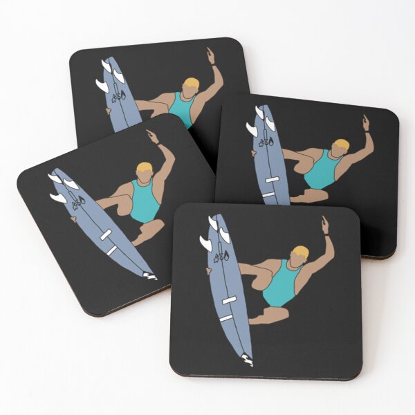 Item preview, Surfer Dude Airborne W Blonde Hair Classic T-Shirt designed and sold by janlzmaude.