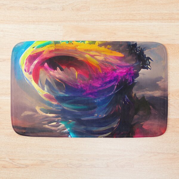 Item preview, Rainbow Tornado | Artificial Inteligence Generated Art designed and sold by AllAboutAI.