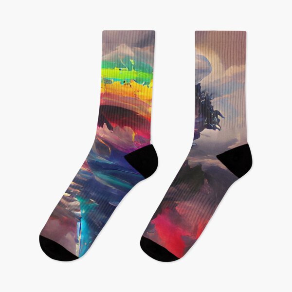 Item preview, Rainbow Tornado | Artificial Inteligence Generated Art designed and sold by AllAboutAI.