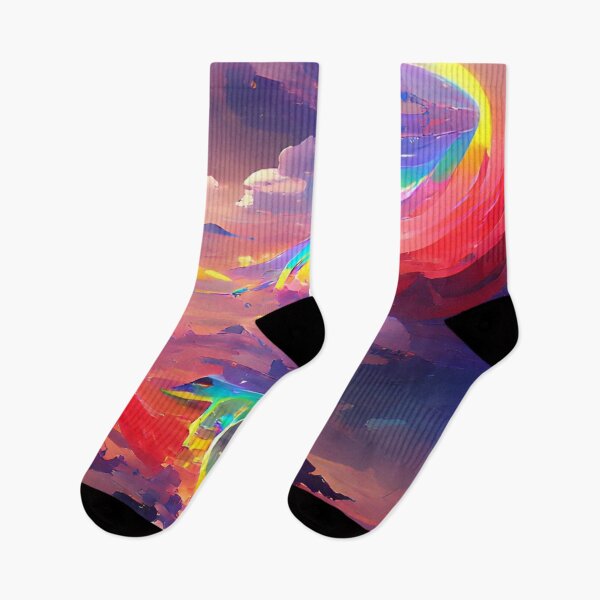 Aperçu de l'œuvre Rainbow | Artificial Inteligence Generated Art créée et vendue par AllAboutAI.