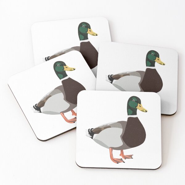 Item preview, Duck illustration Duck standing, Quack designed and sold by ThePrintedTiger.