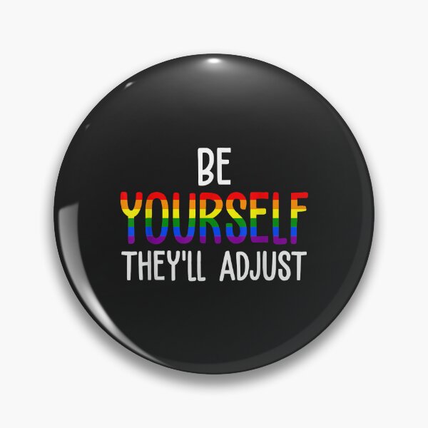 Artikelvorschau, Funny Rainbow Flag LGBTQ Be Yourself Gay Pride Ally entworfen und verkauft von Corelli87.