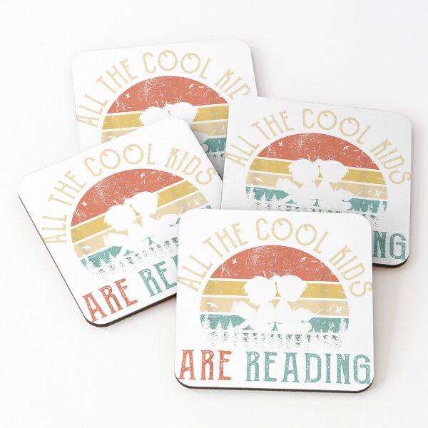Item preview, All the Cool kids are Reading designed and sold by SakuraLemonDS.