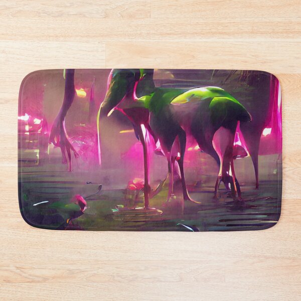 Item preview, Neon Flamingo | Artificial Inteligence Generated Art designed and sold by AllAboutAI.