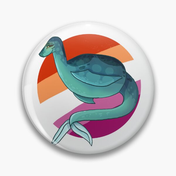 Item preview, Loch Ness Monster Pride Flags- Lesbian designed and sold by fruitbat55.