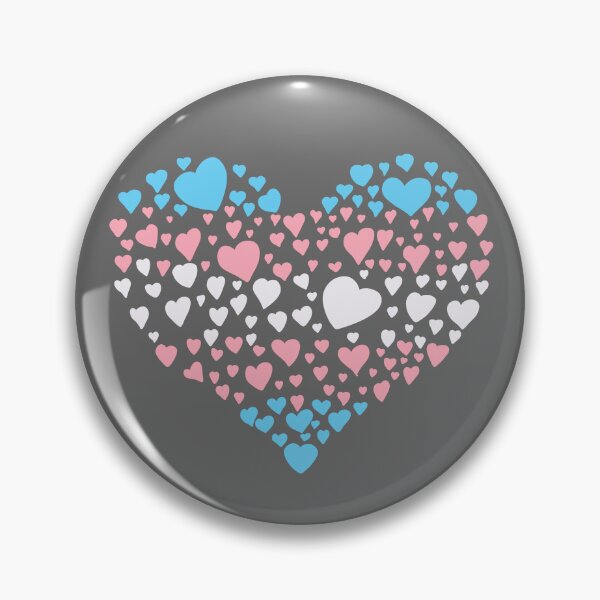 Item preview, Trans heart designed and sold by Becky-Marie.