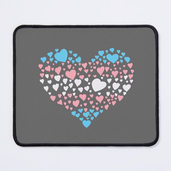 Item preview, Trans heart designed and sold by Becky-Marie.