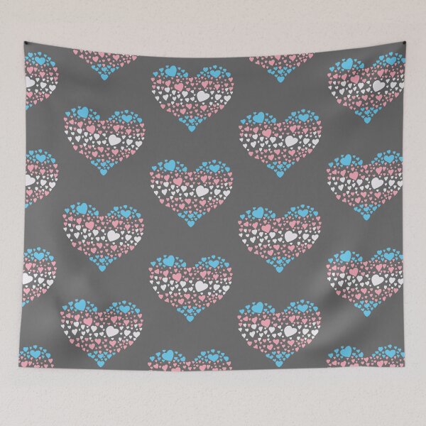 Item preview, Trans heart designed and sold by Becky-Marie.