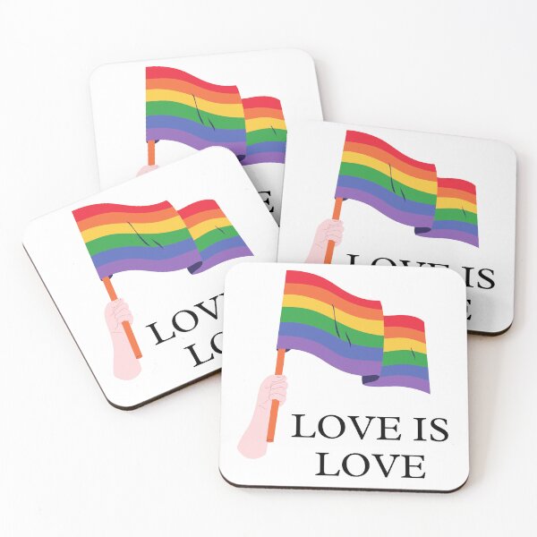 Item preview, Love Is Love Flag Dark designed and sold by Mixly.