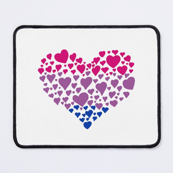 Item preview, Bisexual heart designed and sold by Becky-Marie.