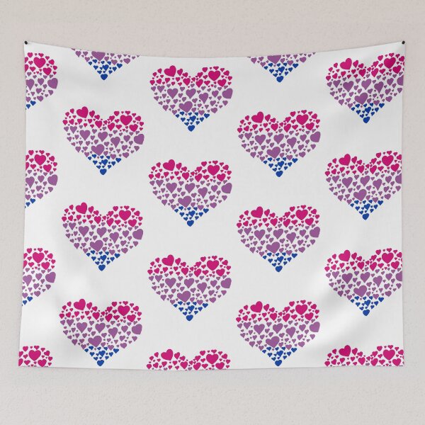 Item preview, Bisexual heart designed and sold by Becky-Marie.