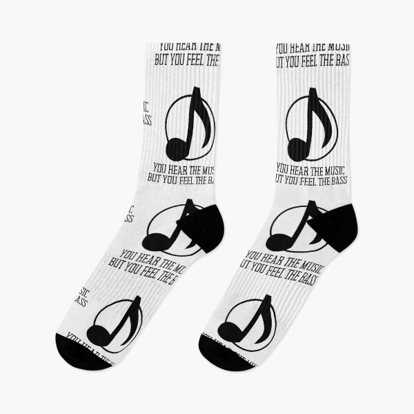 Item preview, You Hear The Music But You Feel The Bass designed and sold by BookOfE.