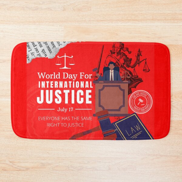 Artikelvorschau, World day for international justice entworfen und verkauft von Jaadueekala.