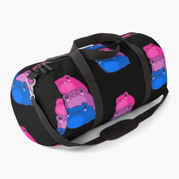 Item preview, Subtle Bi Pride Frogs in Bisexual Flag Colors LGBTQ Aesthetic Gift in Pink, Lavender, and Blue for Bisexuality Pride during June Pride Month Parade designed and sold by MinistryOfFrogs.