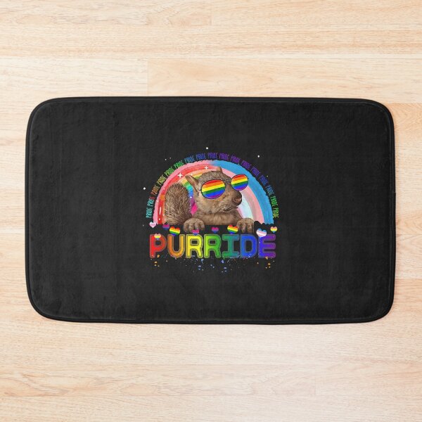Artikelvorschau, Funny Squirrel Gay Pride Shirt Rainbow Sunglasses LGBTQ Tank Top entworfen und verkauft von Corelli87.