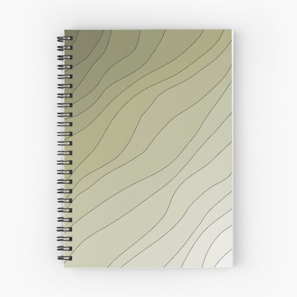 Item preview, Abstract Wavy Line Art Green Gradient 02 designed and sold by PAPER MOON art & design.