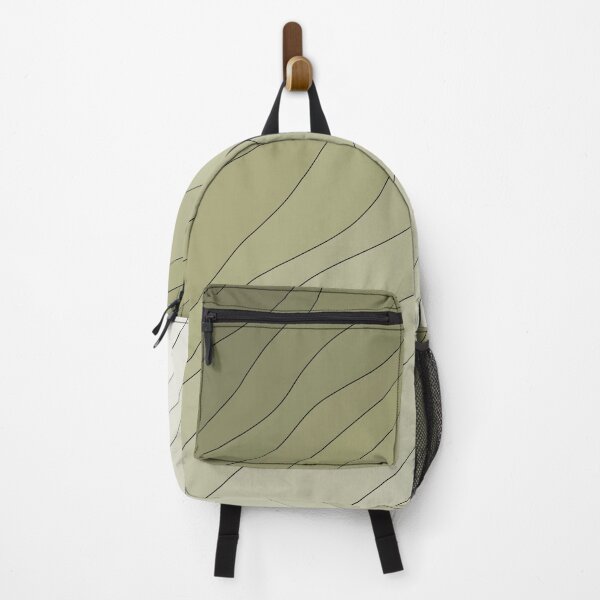 Item preview, Abstract Wavy Line Art Green Gradient 02 designed and sold by PAPER MOON art & design.