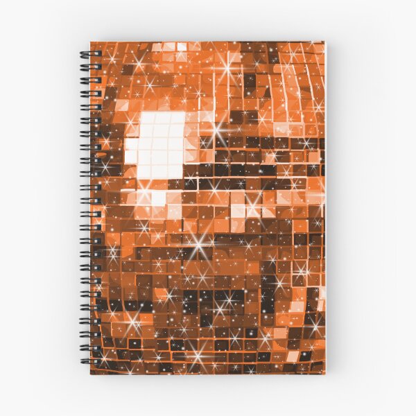 Item preview, Twinkle Orange Disco Ball Pattern  designed and sold by Deborah Camp.