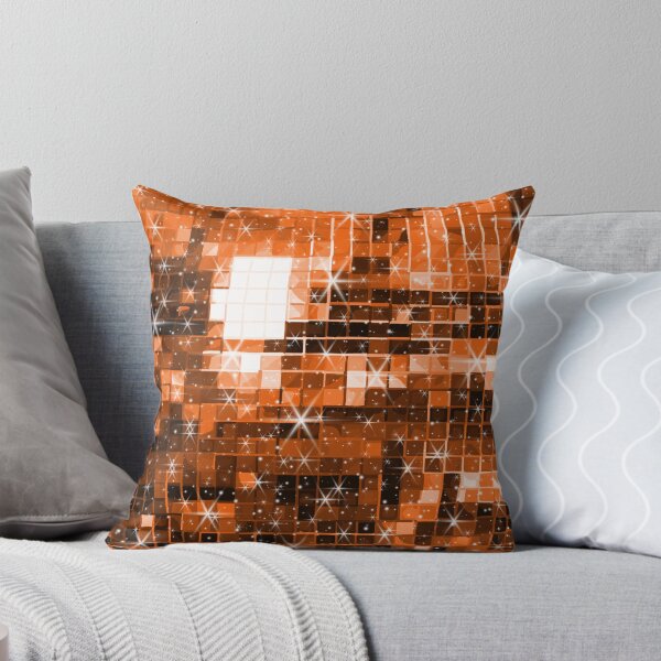 Item preview, Twinkle Orange Disco Ball Pattern  designed and sold by Deborah Camp.