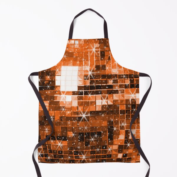 Item preview, Twinkle Orange Disco Ball Pattern designed and sold by Deborah Camp.