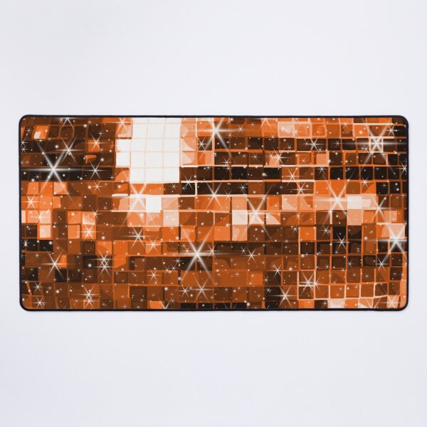 Item preview, Twinkle Orange Disco Ball Pattern  designed and sold by Deborah Camp.