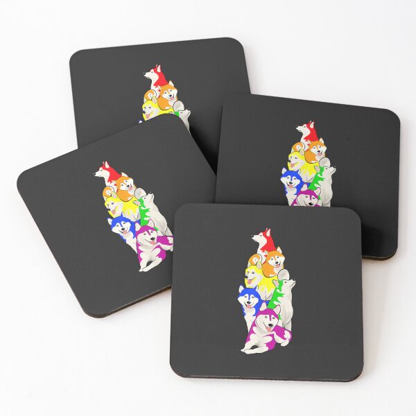 Item preview, Gay Pride Siberian Husky Dog Lover LGBT Funny Rainbow Flag designed and sold by Corelli87.