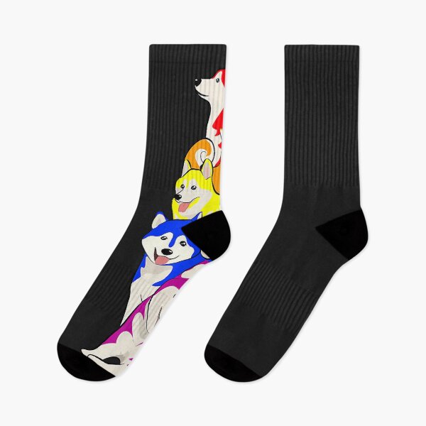 Item preview, Gay Pride Siberian Husky Dog Lover LGBT Funny Rainbow Flag designed and sold by Corelli87.