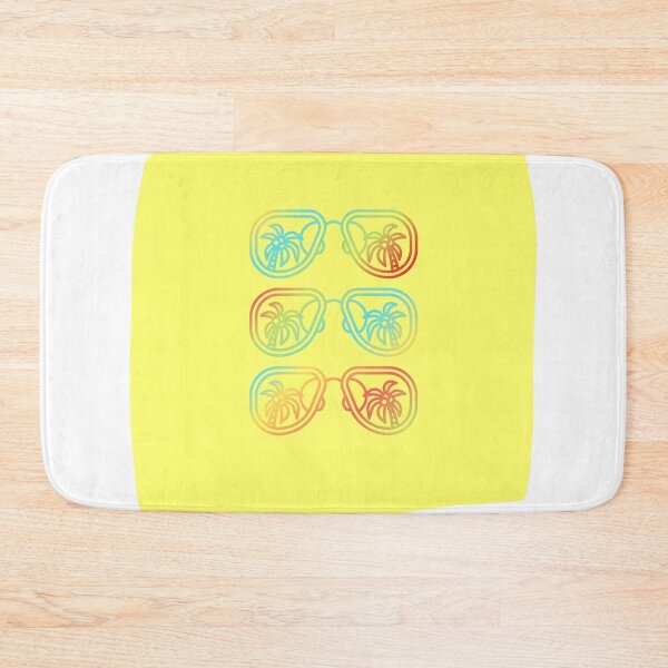 Aperçu de l'œuvre Summer Yellow Island créée et vendue par WearYourMood.