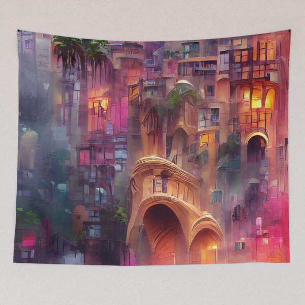 Item preview, Garden City | Artificial Inteligence Generated Art designed and sold by AllAboutAI.