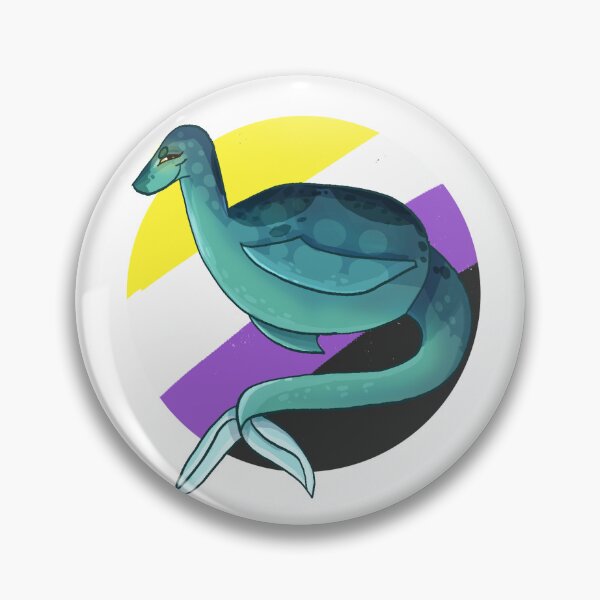 Item preview,  Loch Ness Monster Pride Flags- Nonbinary designed and sold by fruitbat55.