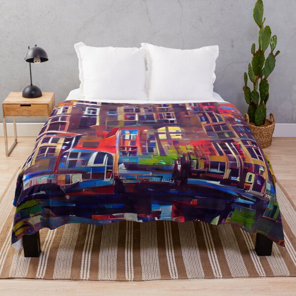 Item preview, Painted Sky City | Artificial Inteligence Generated Art designed and sold by AllAboutAI.