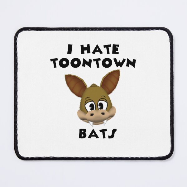 Item preview, I Hate Toontown Bats designed and sold by TooningAround.