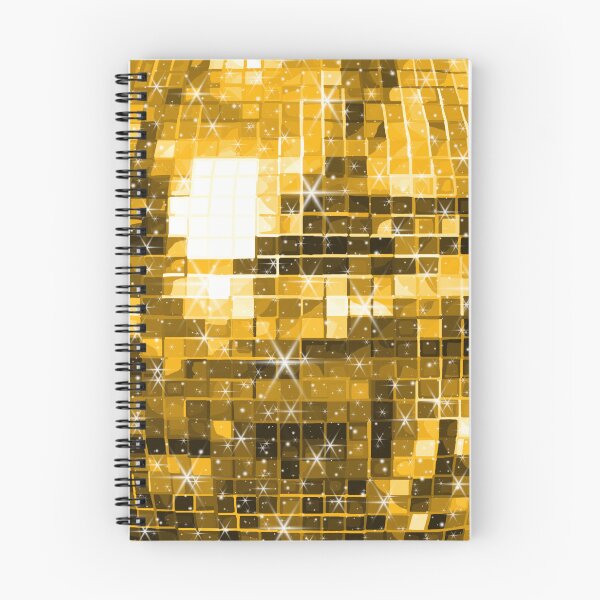 Item preview, Twinkle Yellow Gold Disco Ball Pattern  designed and sold by Deborah Camp.