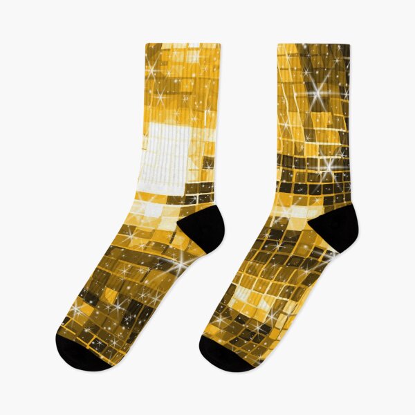 Item preview, Twinkle Yellow Gold Disco Ball Pattern  designed and sold by Deborah Camp.