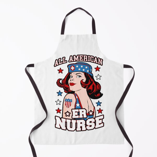 Item preview, All American ER Nurse 4th of July Patriotic USA Flag Nursing designed and sold by GrandeDuc.