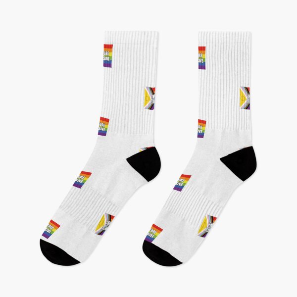 Item preview, Inclusive Pride Progress Flag THE FUTURE IS INCLUSIVE designed and sold by Inspirationmotivation.