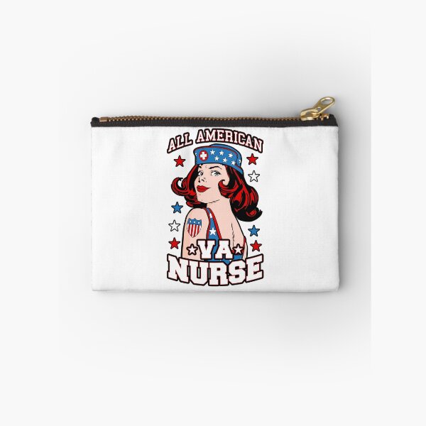 Item preview, All American VA Nurse 4th of July Patriotic USA Flag Nursing designed and sold by GrandeDuc.