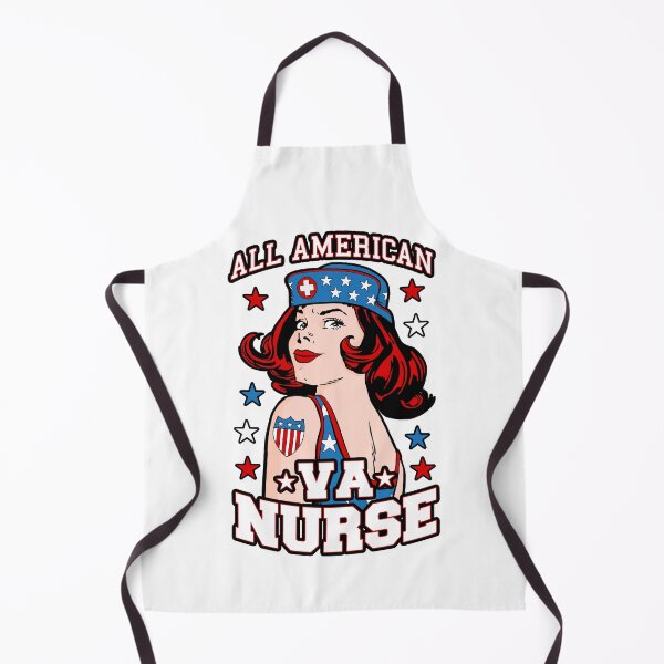 Item preview, All American VA Nurse 4th of July Patriotic USA Flag Nursing designed and sold by GrandeDuc.